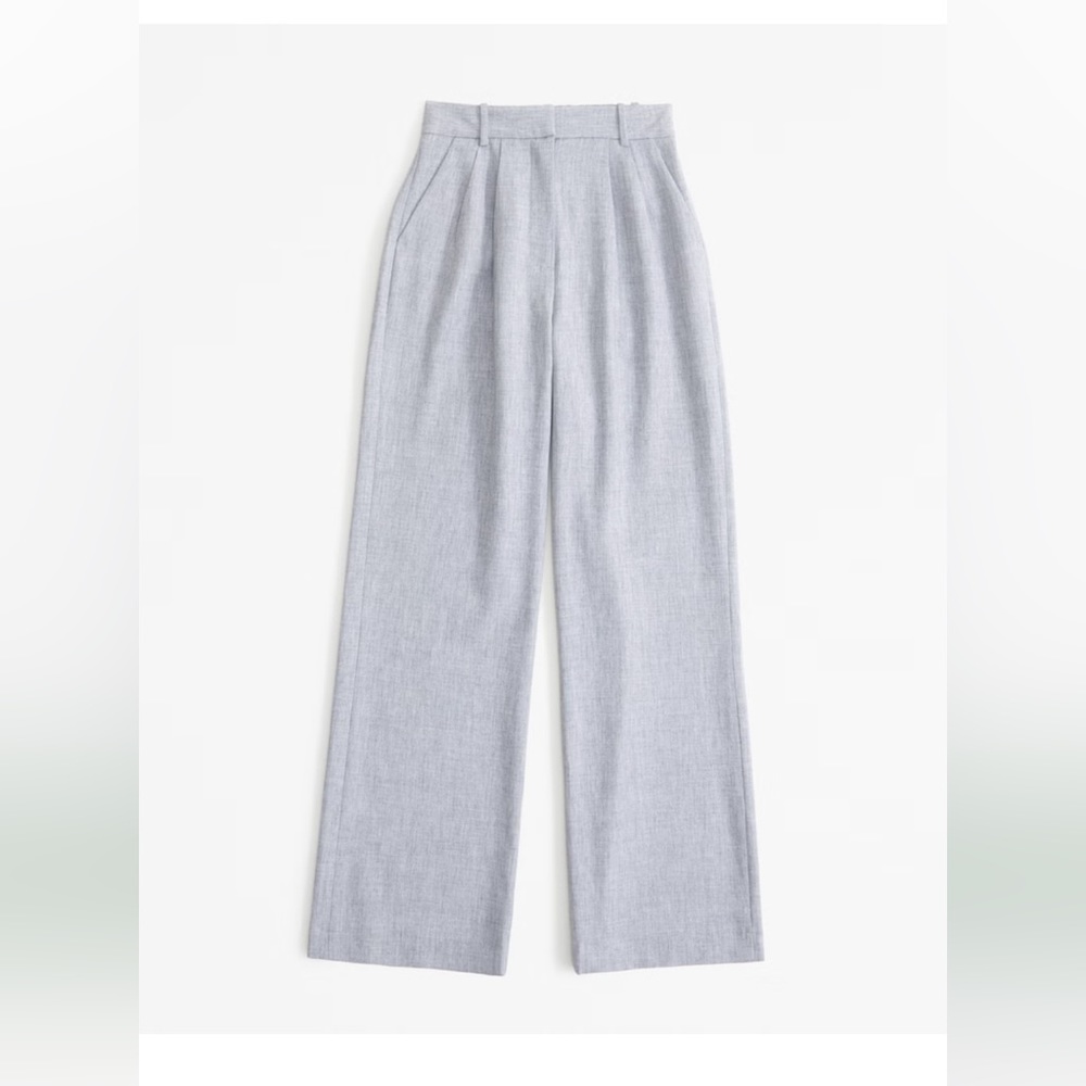 Abercrombie & Fitch Sloane Tailored Pants (Gray)